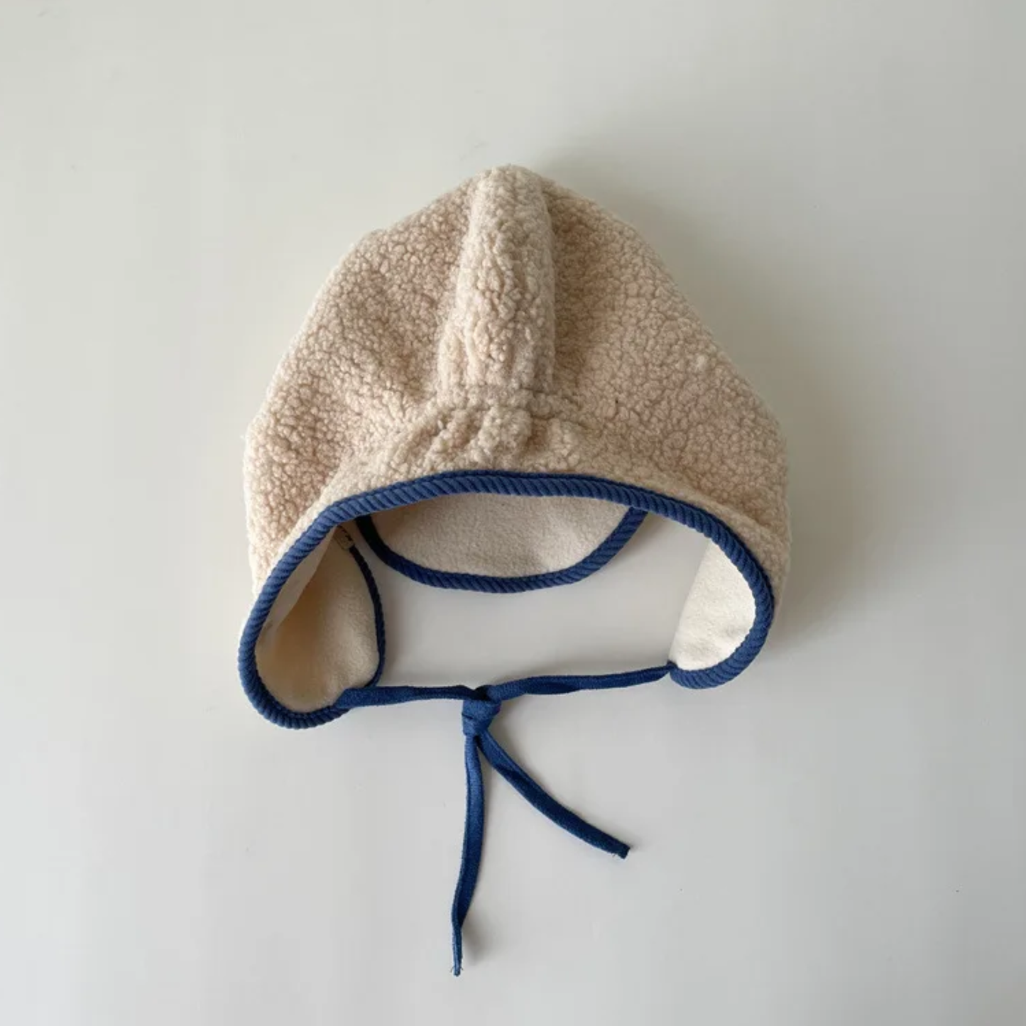 CHÉRUBI Cozy Fleece Earflap Winter Hat — soft lamb fleece earflap hat for kids