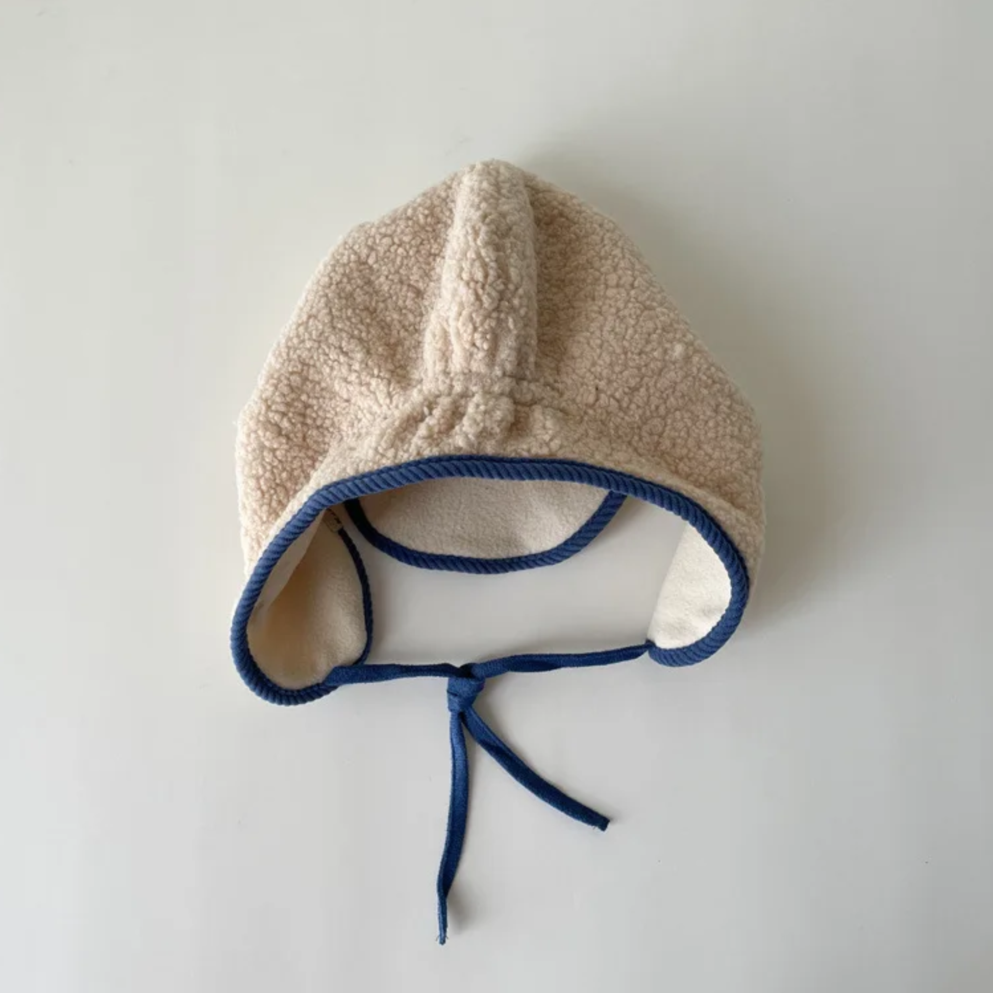 CHÉRUBI Cozy Fleece Earflap Winter Hat — soft lamb fleece earflap hat for kids
