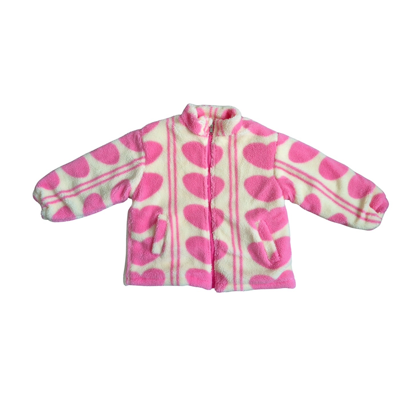 Fleece jacket for girls - cute and comfy
