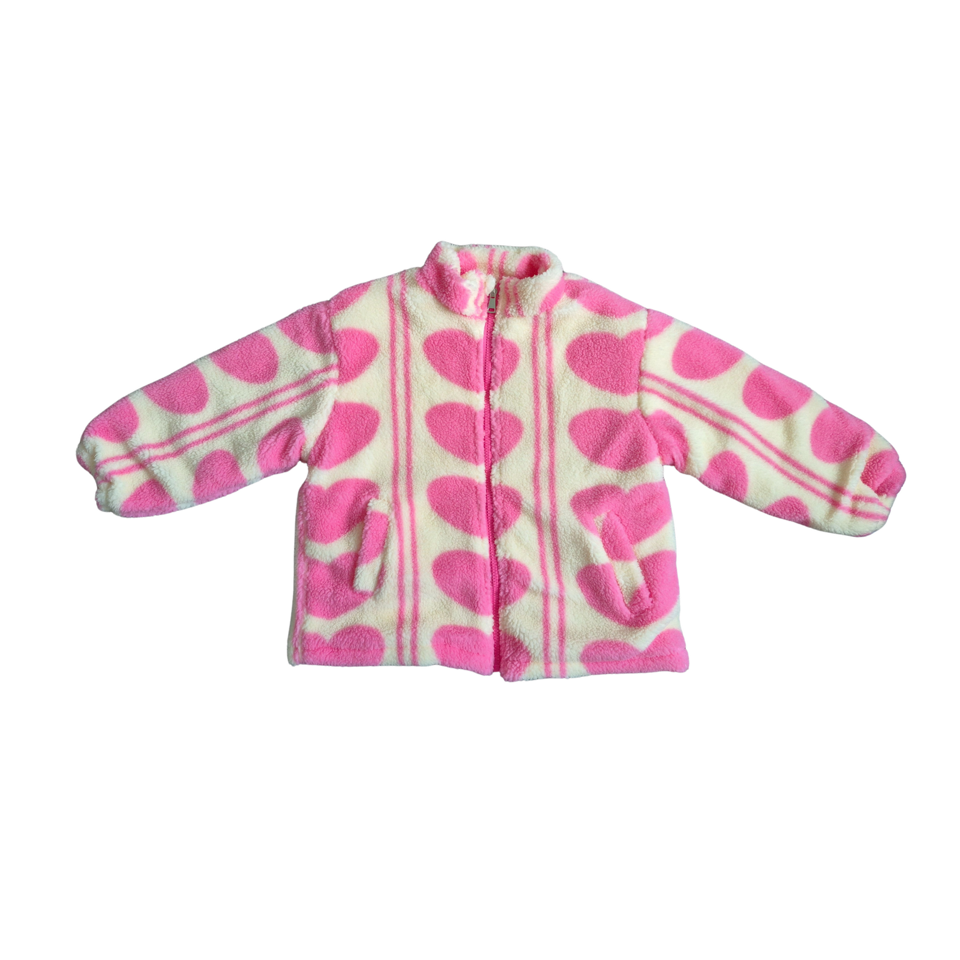 Fleece jacket for girls - cute and comfy