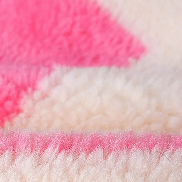 Heart Sherpa Zip Jacket for Girls