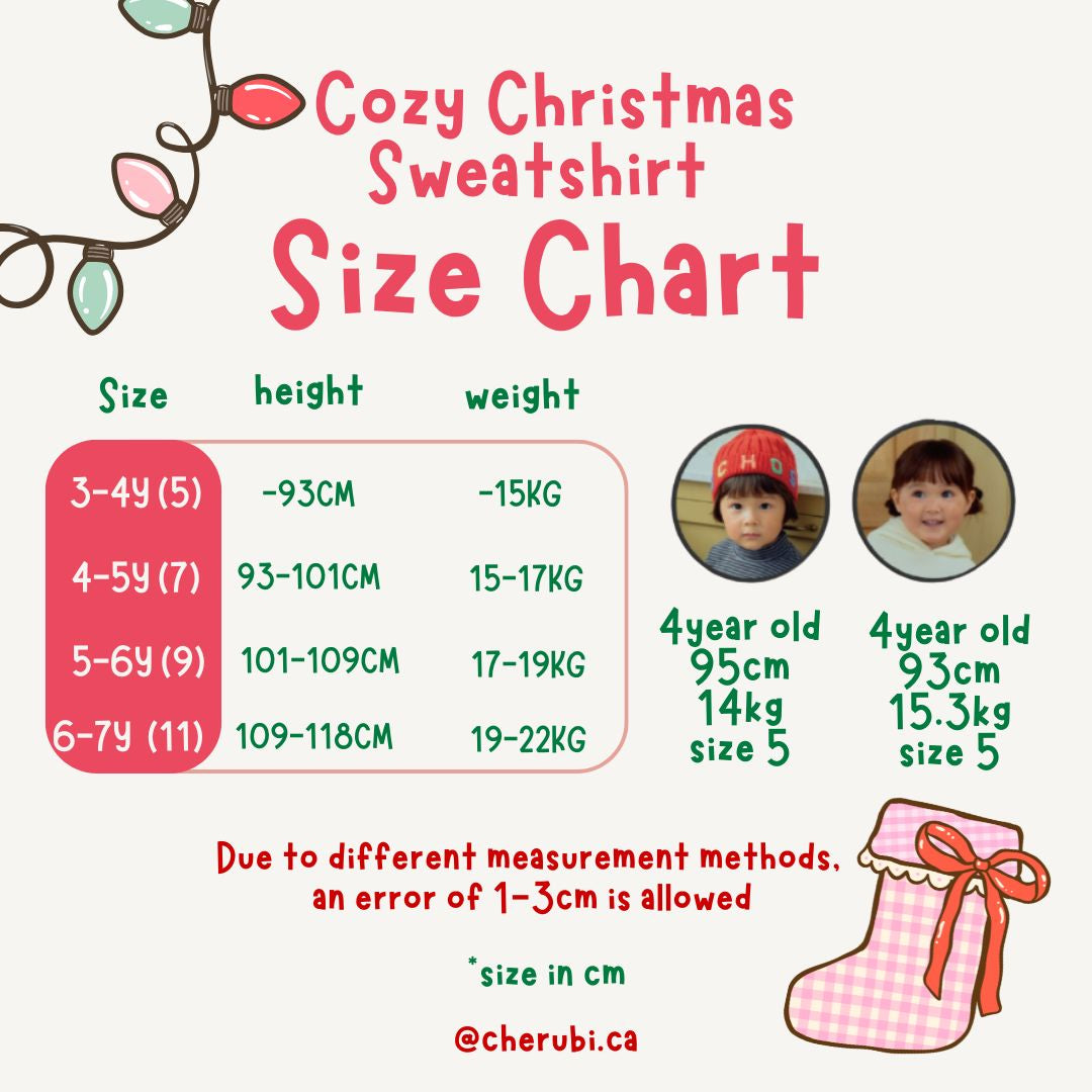 Cozy Christmas Sweatshirt – Fleece-Lined Embroidery Top